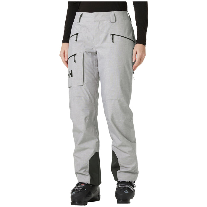 Helly Hansen Powderqueen Pants - Women's Grey Melange