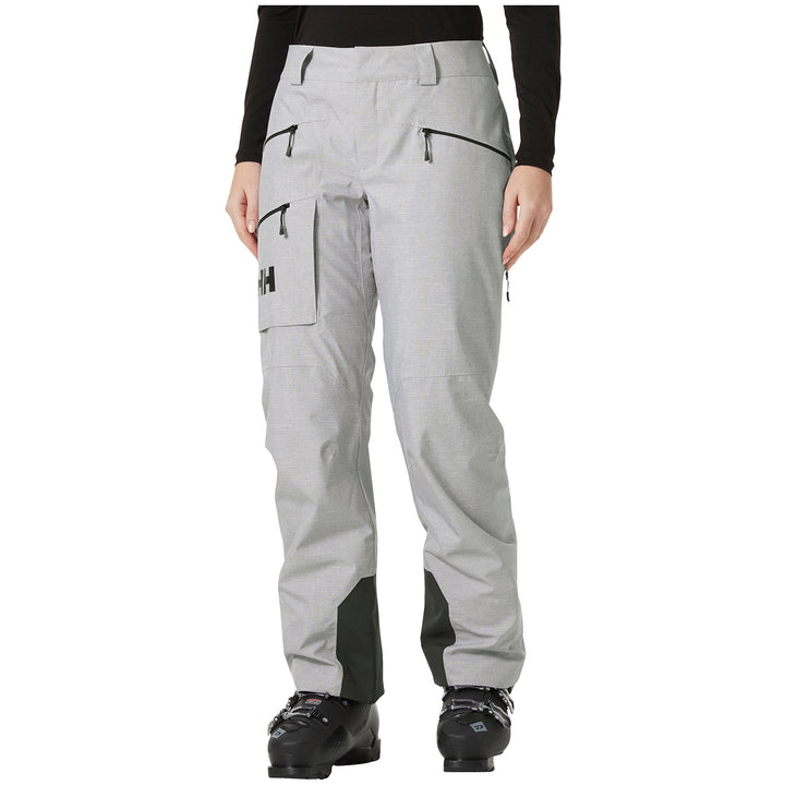 Helly Hansen Powderqueen Pants - Women's Grey Melange