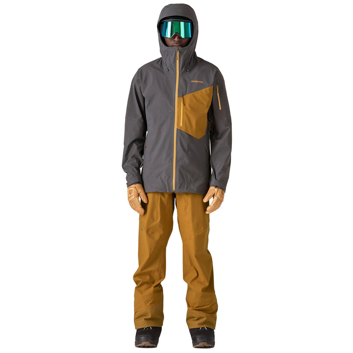 Patagonia Snowdrifter Bibs - Men's Raptor Brown