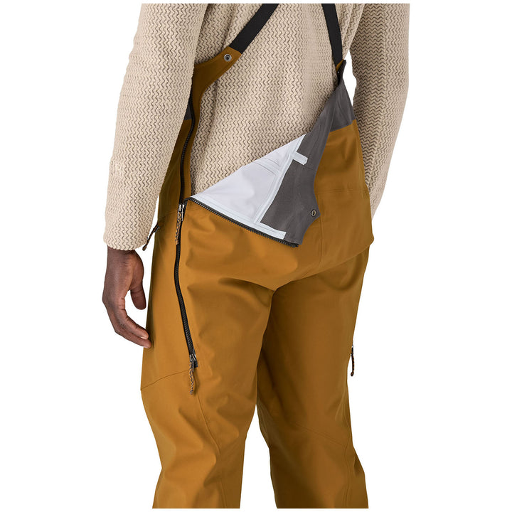 Patagonia Snowdrifter Bibs - Men's Raptor Brown