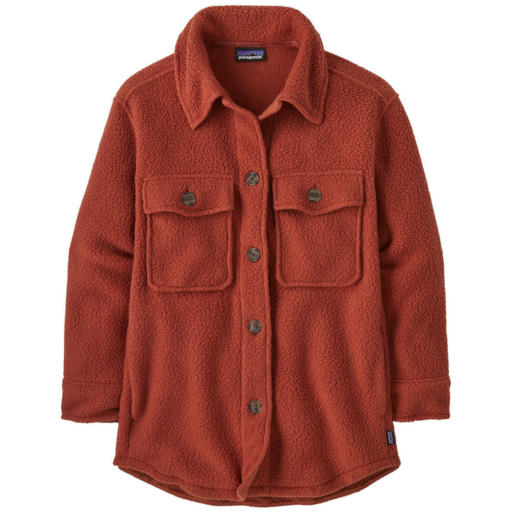 Patagonia Retro Pile Shacket - Women's Burnished Red