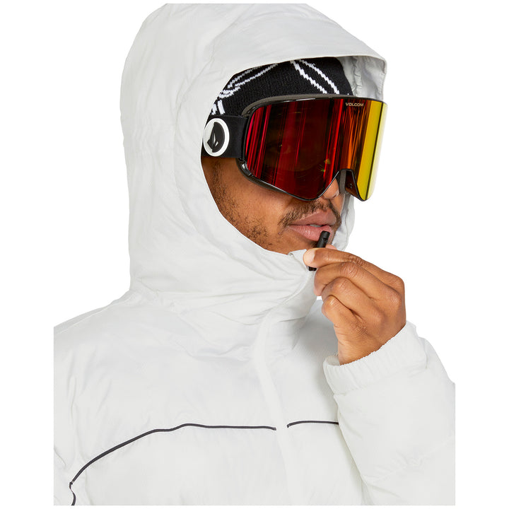 Volcom Sew Down Jacket - Men's White Camo