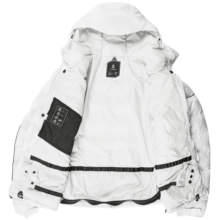 Volcom Sew Down Jacket - Men's White Camo