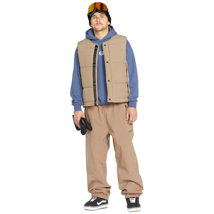 Volcom Layered Up Vest - Men's Chestnut Brown