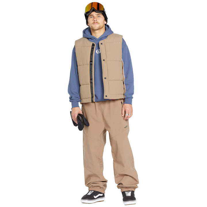 Volcom Layered Up Vest - Men's Chestnut Brown