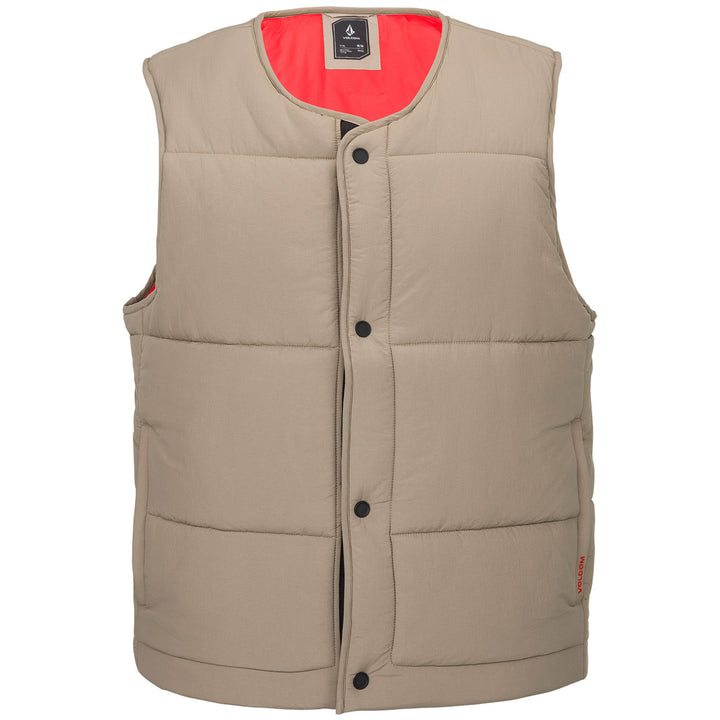 Volcom Layered Up Vest - Men's Chestnut Brown