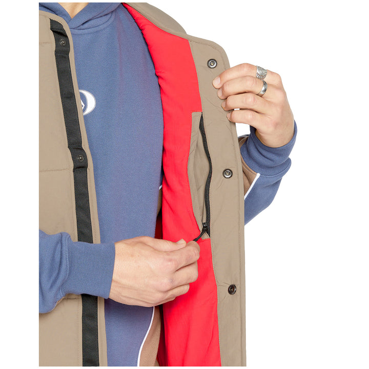 Volcom Layered Up Vest - Men's Chestnut Brown