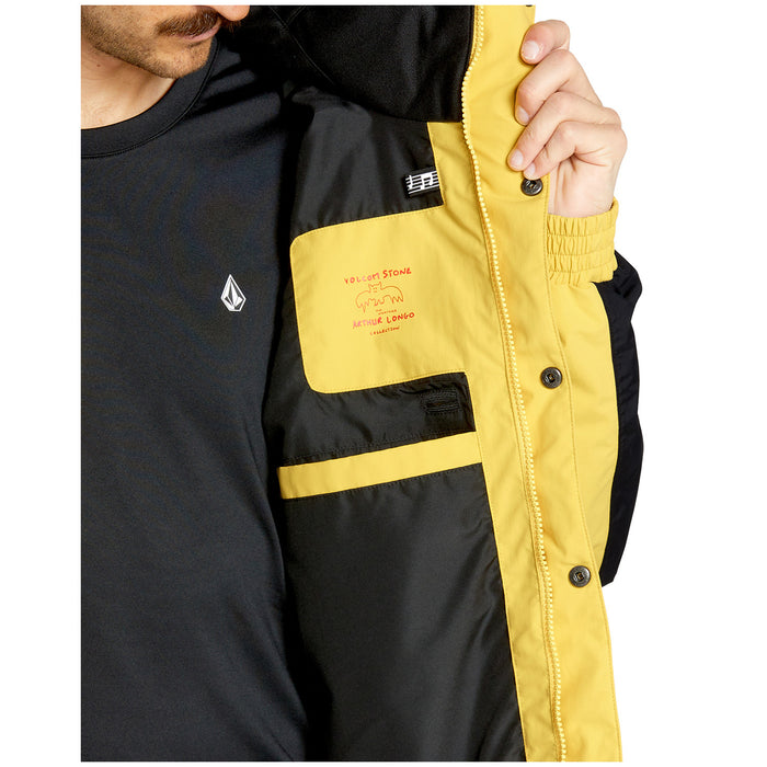 Volcom Longo GORE-TEX Jacket - Men's Dark Yellow