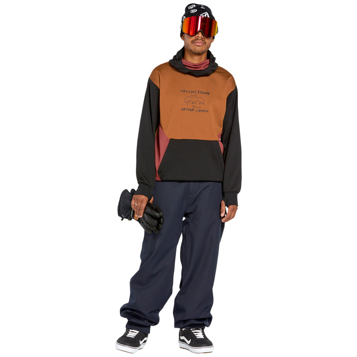 Volcom Hydro Riding Hoodie - Men's Caramel