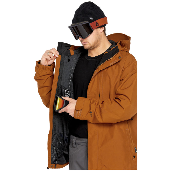 Volcom Dua Insulated GORE-TEX Jacket - Men's Caramel