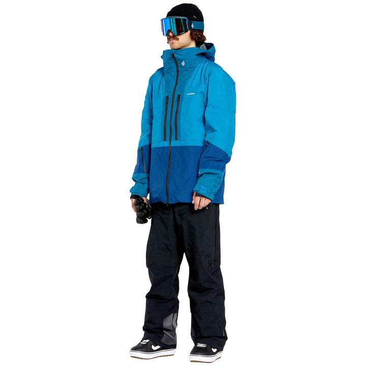 Volcom 3L GORE-TEX Overhauler Bibs - Men's Black