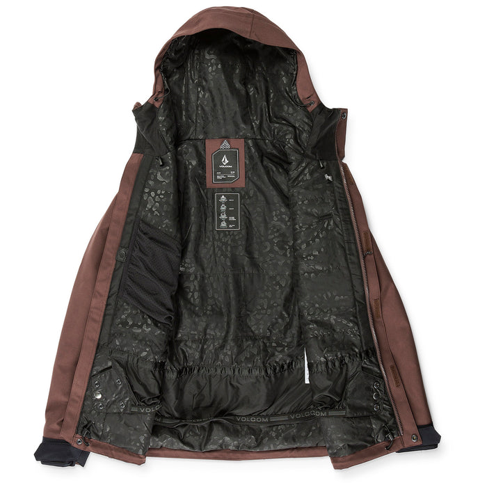 Volcom Stoney Shadow Insulated Jacket - Women's Mahogany