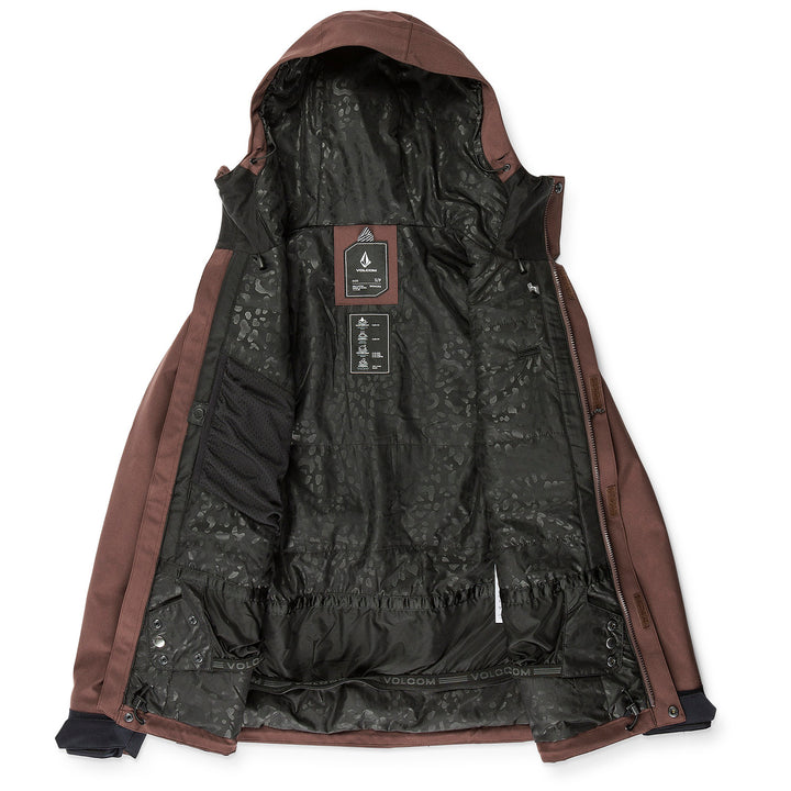 Volcom Stoney Shadow Insulated Jacket - Women's Mahogany