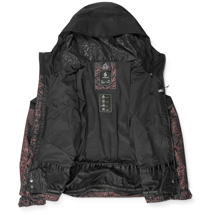 Volcom Revna 20K Shell Jacket - Women's Leopard