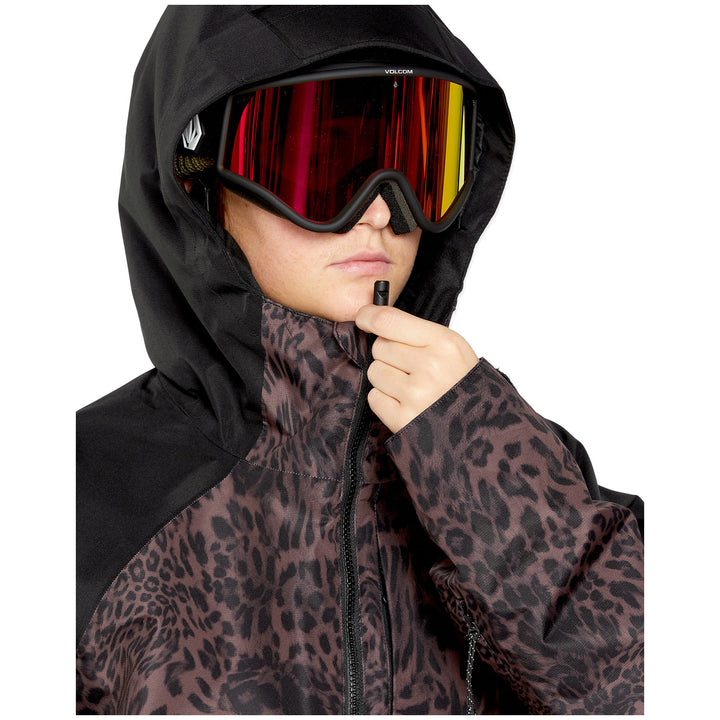 Volcom Revna 20K Shell Jacket - Women's Leopard