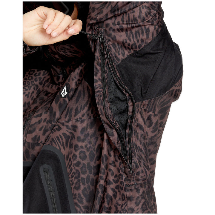 Volcom Revna 20K Shell Jacket - Women's Leopard