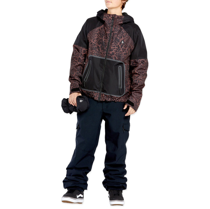 Volcom Revna 20K Shell Jacket - Women's Leopard