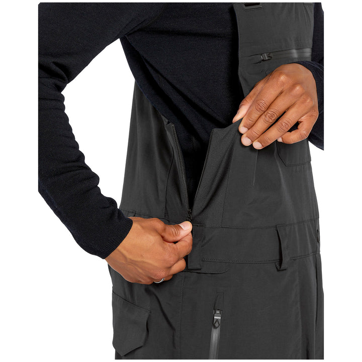 Volcom Rain GORE-TEX Bibs - Men's Black