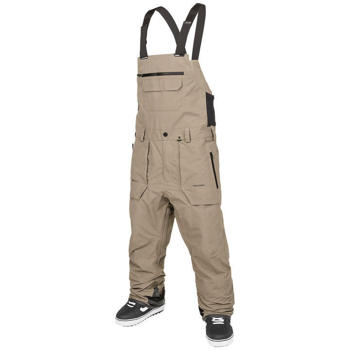 Volcom Rain GORE-TEX Bibs - Men's Chestnut Brown