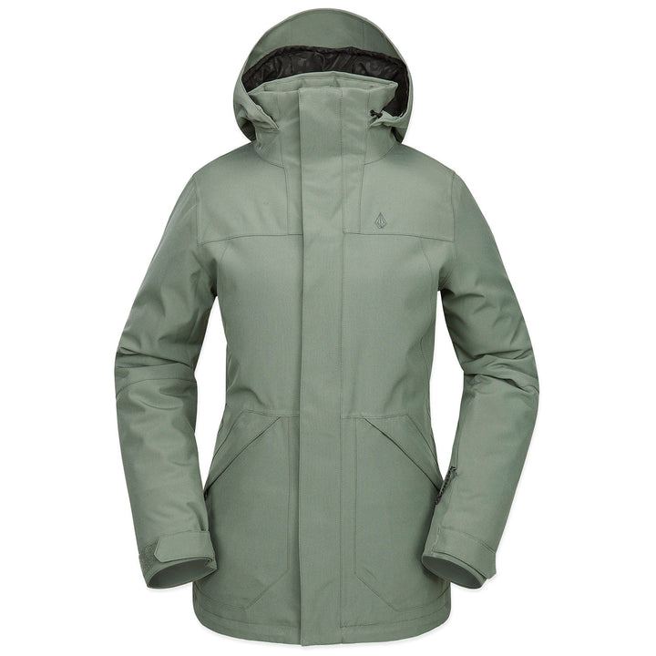 Volcom Shelter 3D Stretch Jacket - Women's Lichen Green