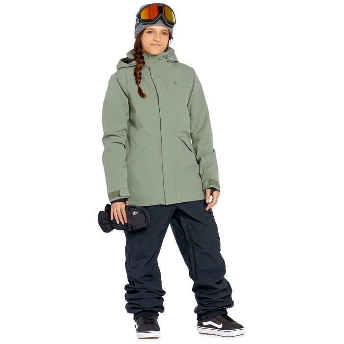 Volcom Shelter 3D Stretch Jacket - Women's Lichen Green