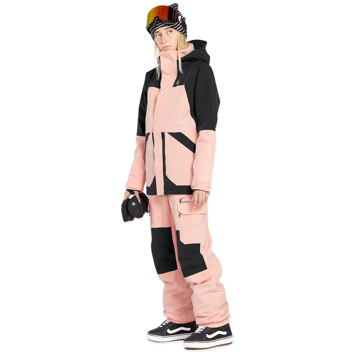 Volcom Shelter 3D Stretch Jacket - Women's Coral Haze