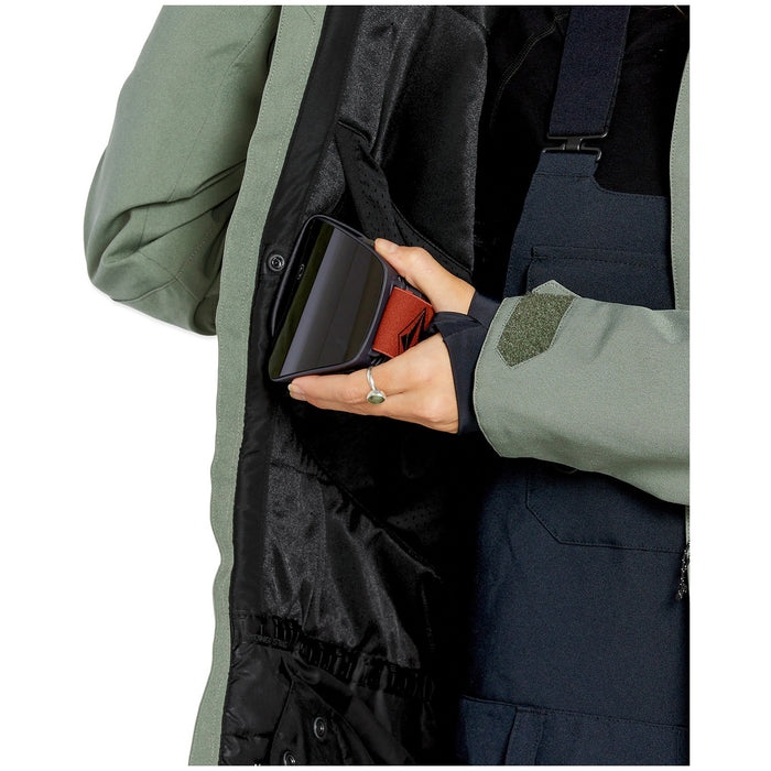 Volcom Shelter 3D Stretch Jacket - Women's Lichen Green