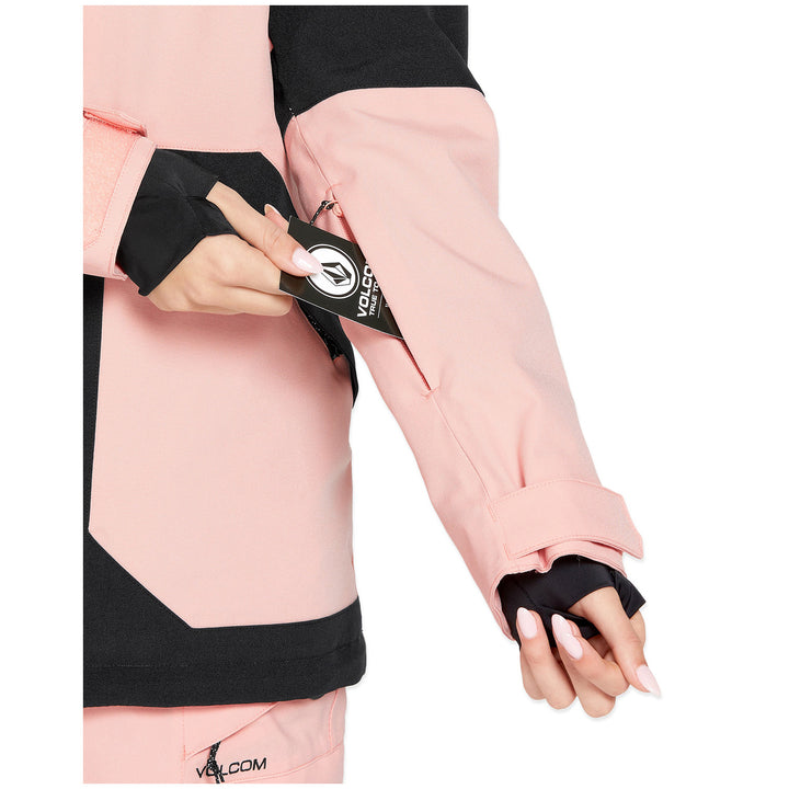Volcom Shelter 3D Stretch Jacket - Women's Coral Haze