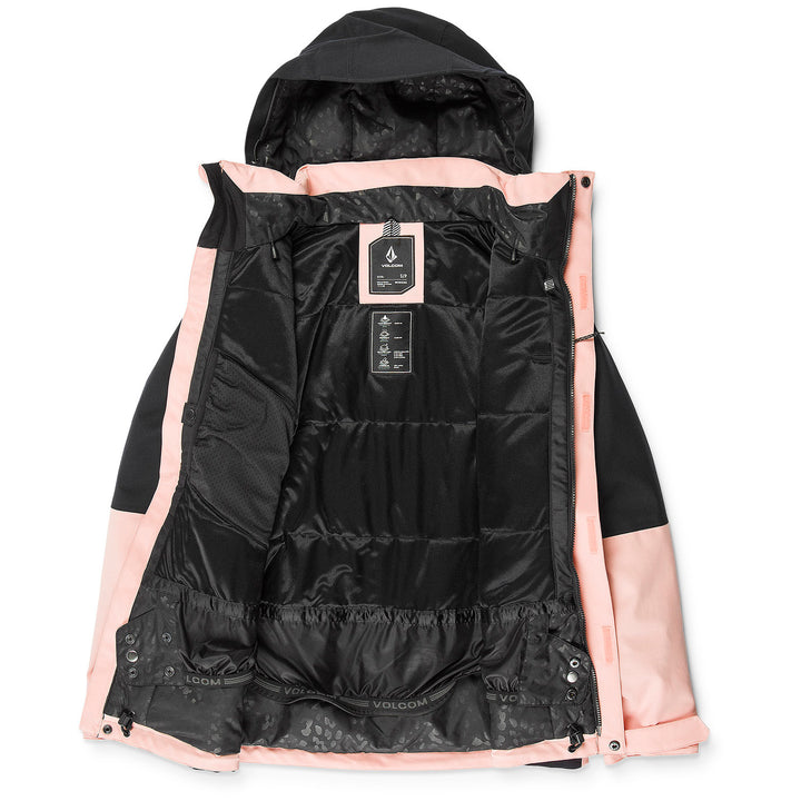 Volcom Shelter 3D Stretch Jacket - Women's Coral Haze