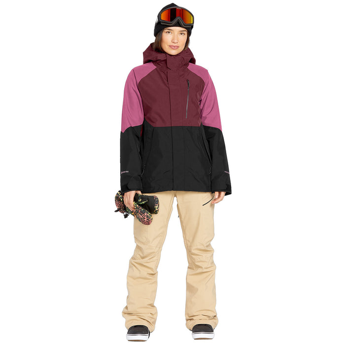Volcom V.CO Aris Insulated GORE-TEX Jacket - Women's Burgundy