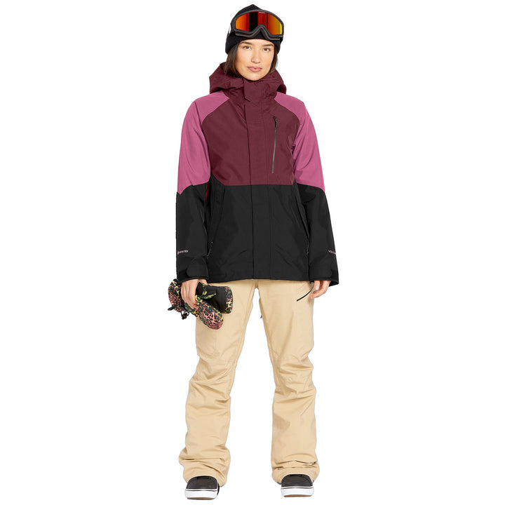 Volcom V.CO Aris Insulated GORE-TEX Jacket - Women's Burgundy
