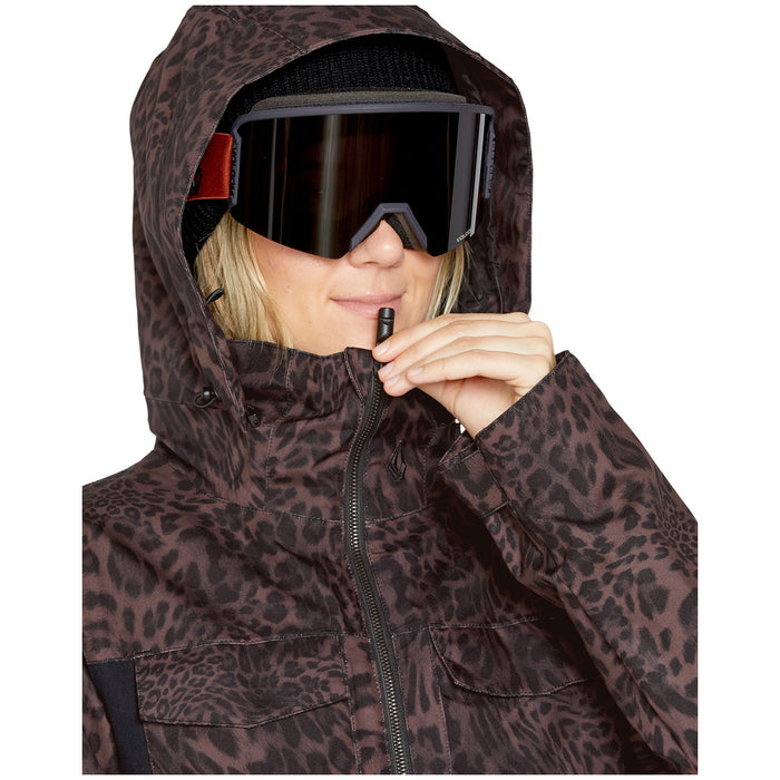 Volcom Shiloh Snow Suit - Women's Leopard