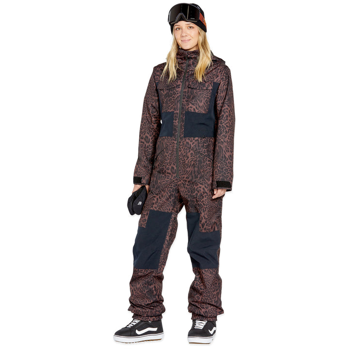 Volcom Shiloh Snow Suit - Women's Leopard