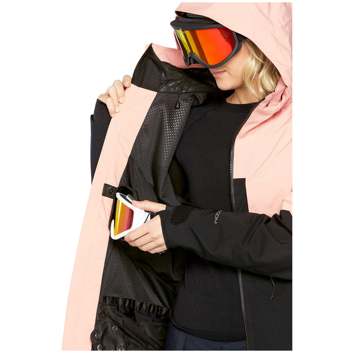 Volcom AT Stretch GORE-TEX Jacket - Women's Coral Haze