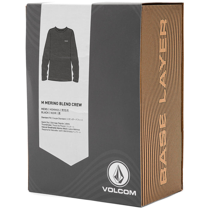 Volcom Merino Blend Crew - Men's Black