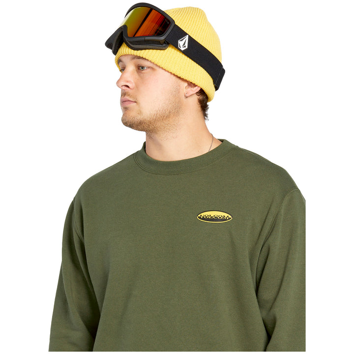 Volcom Essential Crew - Men's Ivy