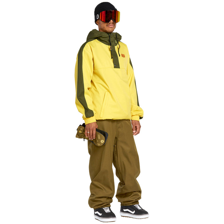 Volcom Longo 20K Pullover - Men's Dark Yellow