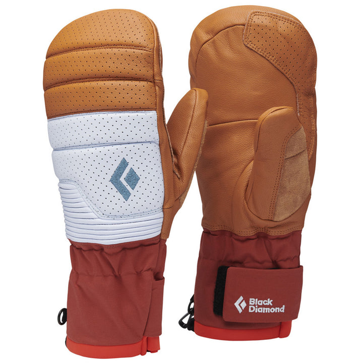 Black Diamond Progression Mittens - Women's Henna-Belay Blue