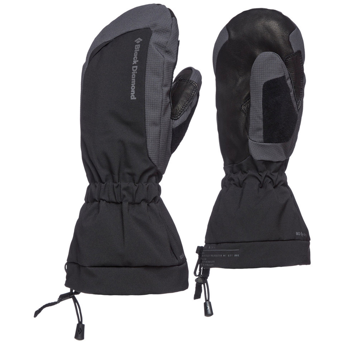 Black Diamond Glissade Mittens Black