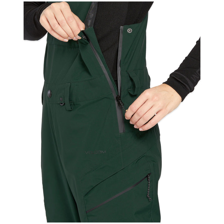 Volcom Elm Stretch GORE-TEX Bibs - Women's Scarab