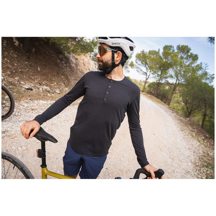 7Mesh Desperado Merino Long-Sleeve Shirt Black