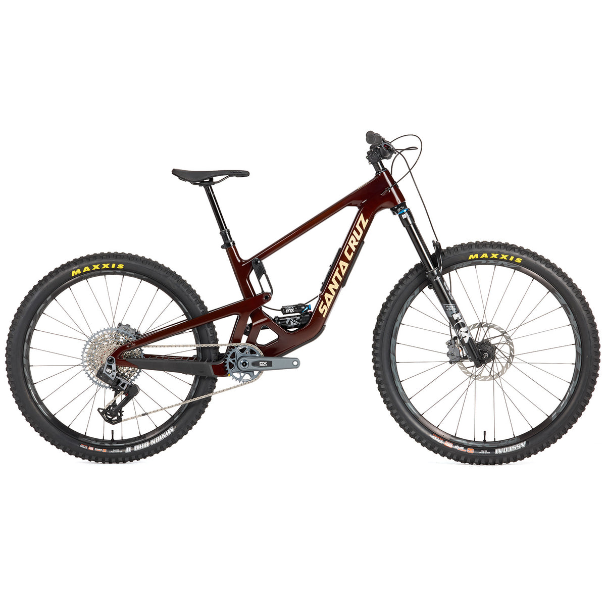 Santa Cruz Bronson 5 C GX AXS Complete Mountain Bike 2025 Root Beer