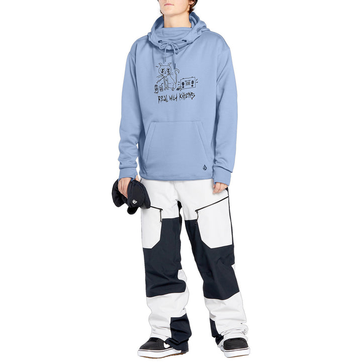 Volcom Riding Hydro Pullover Fleece - Women's Crystal Blue