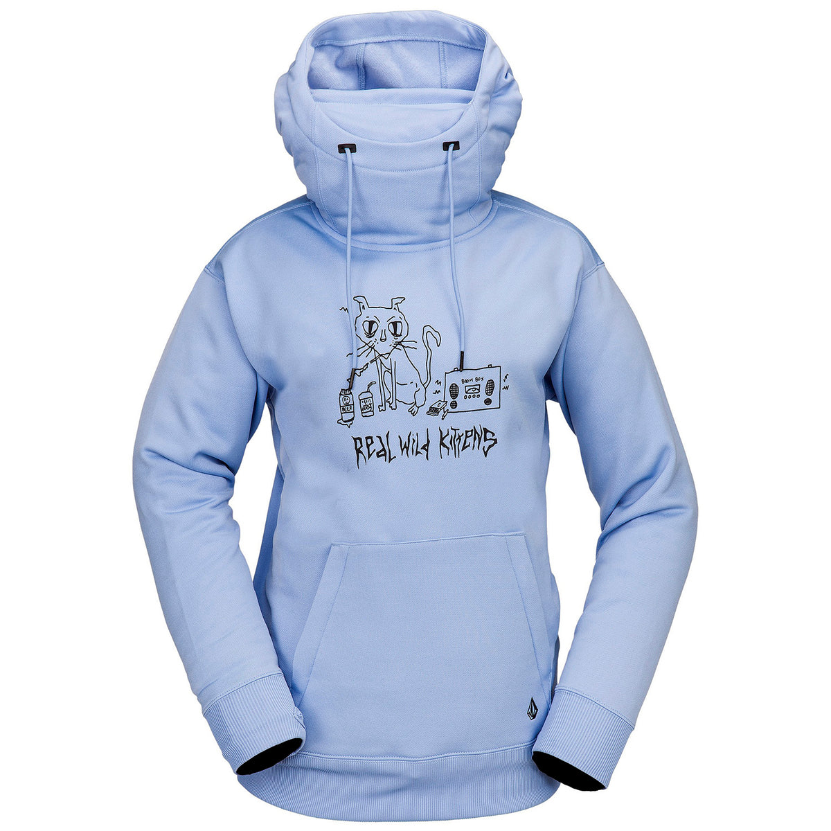 Volcom Riding Hydro Pullover Fleece - Women's Crystal Blue