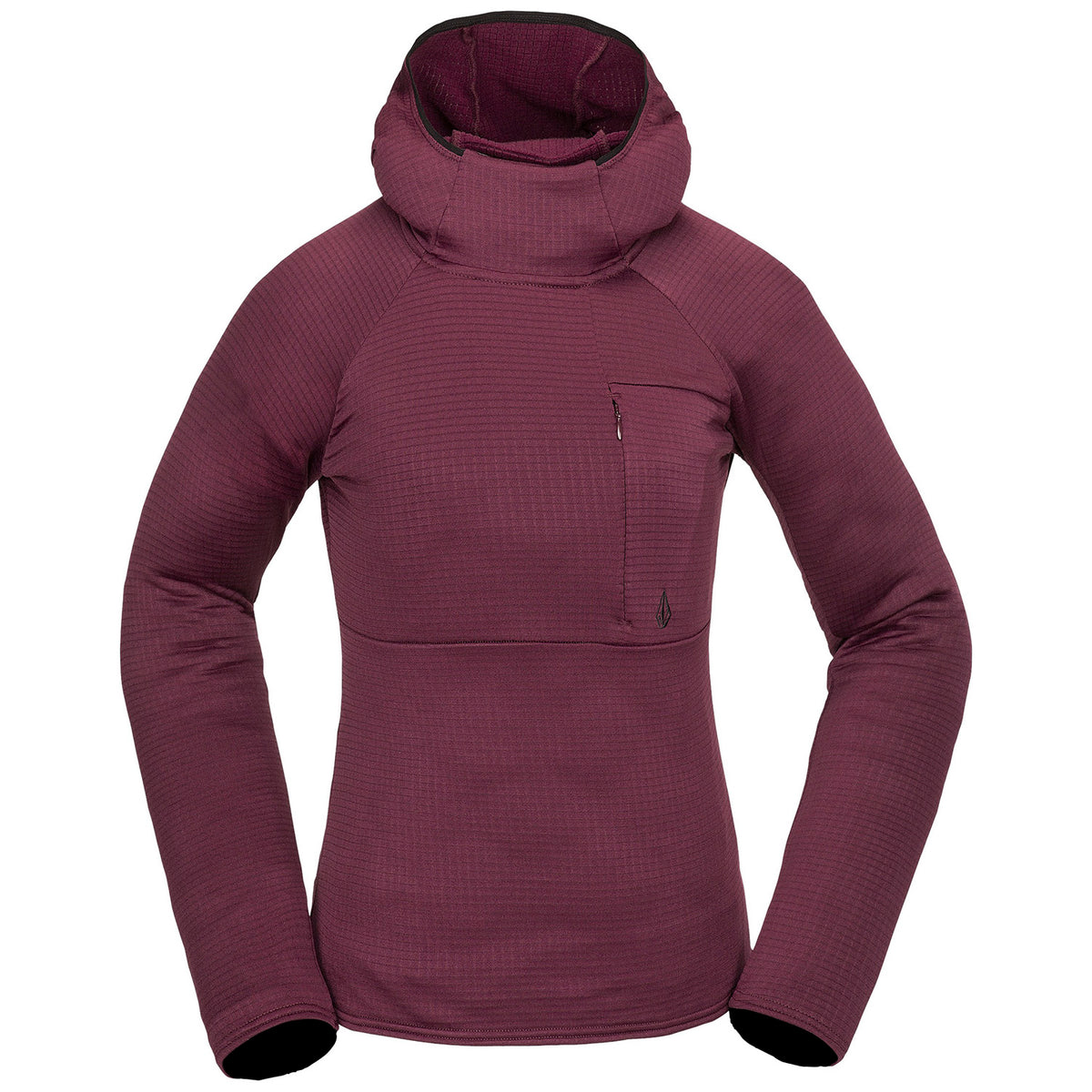 Volcom Gridlock Balaclava Fleece - Women's Burgundy