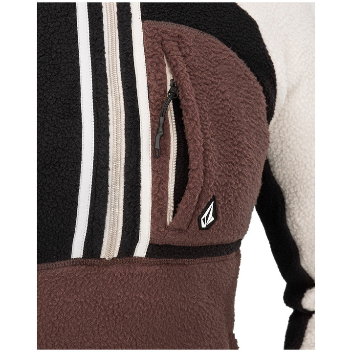 Volcom Demi Half-Zip Fleece - Women's Mahogany