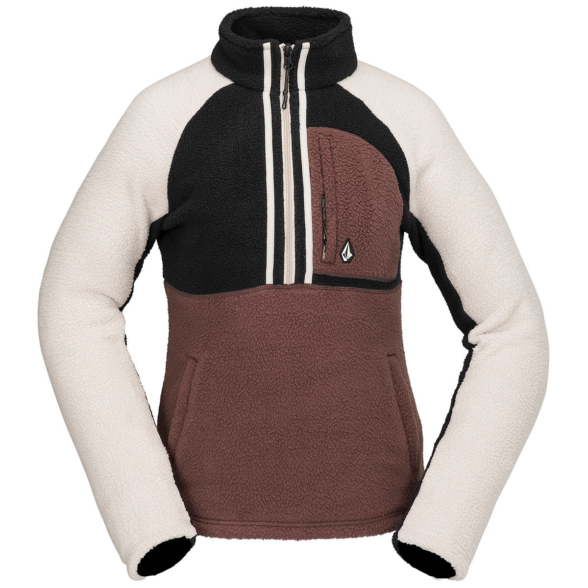 Volcom Demi Half-Zip Fleece - Women's Mahogany