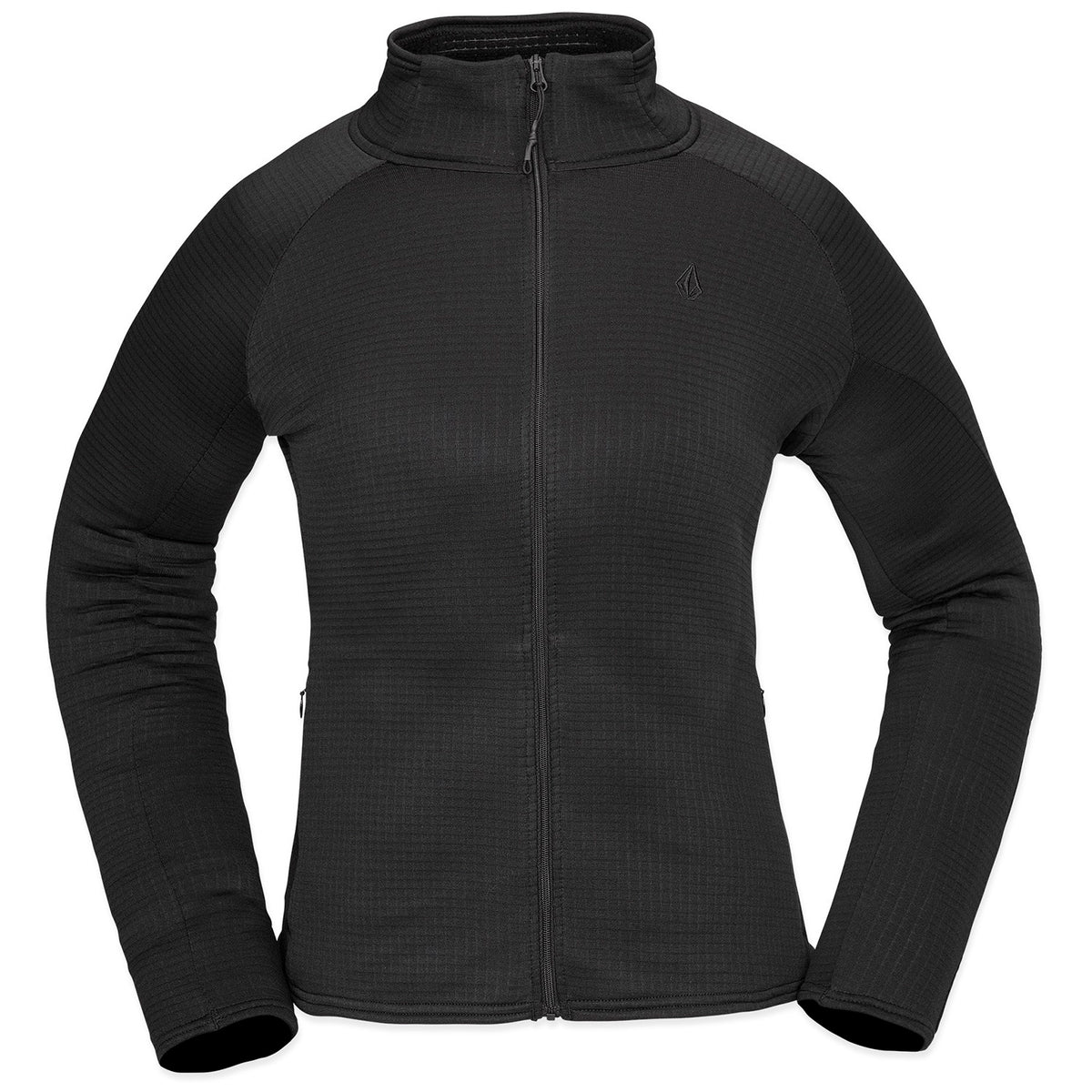 Volcom Gridlock Full-Zip Fleece - Women's Black