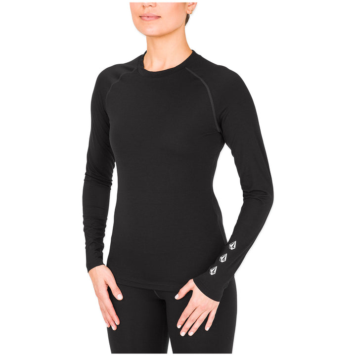 Volcom Merino Blend Crew - Women's Black