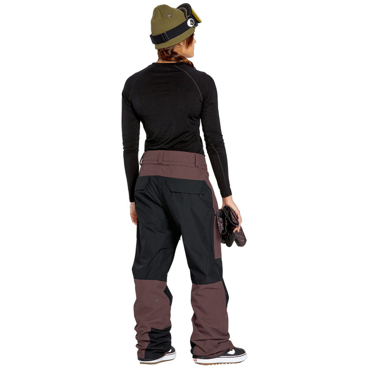 Volcom Stone Mica 20K Pants - Women's Mahogany